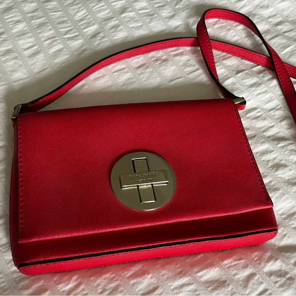 Kate Spade Red Crossbody Purse